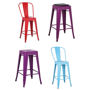 Chaises de restaurant modernes à prix abordable, ensemble de table et de chaises en métal pour hôtel, restaurant, <span class=keywords><strong>bar</strong></span> à domicile, mobilier d'extérieur - Product Image 2