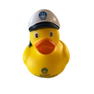 Figura de Pato de Vinilo Amarillo Pequeño con Logotipo Personalizado, Juguete de Plástico de Dibujos Animados para Niños, Favorito del Comercio Exterior - Product Image 1