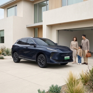 Véhicule à grande autonomie Dongfeng T5 REEV SUV, version cambodgienne, fabriqué en Chine, à succès au Cambodge, avec conception d'extension d'autonomie économe en énergie - Product Image 1