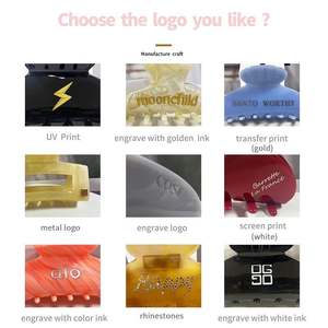 DOWELL, nuevo estilo, nuevo diseño, pinza para el pelo de acetato, Pinza de resorte de diamantes de imitación de cereza roja, pinza de pelo personalizada para mujer, accesorios para el cabello - Product Image 6