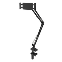 Support de tablette ergonomique robuste à clipser sur bureau, rotation à 360 degrés, support de téléphone mains libres à bras long pour la maison et le bureau