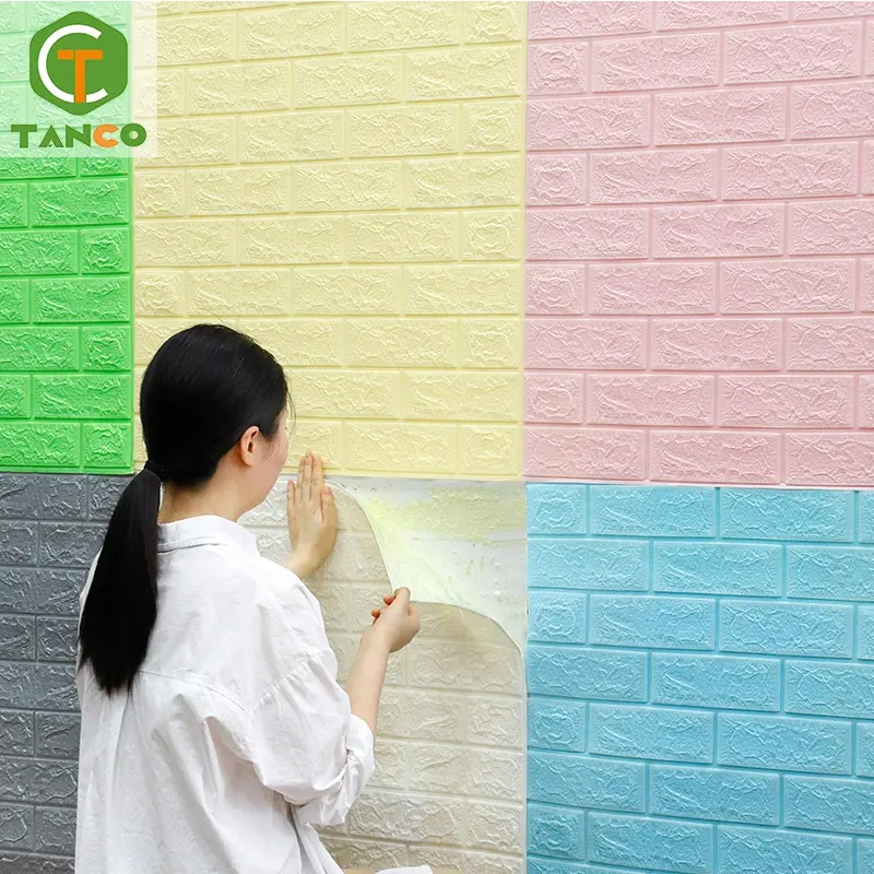 self-adhesive cilling art wallpaper wall sticker adhesivo para pared 3d wall paper 3d vintage for shop