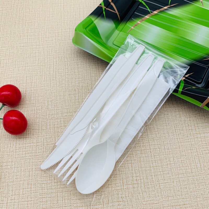 Biodegradable Disposable Forks, Spoons, Knives Bulk Flatware