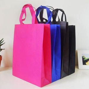Sacs de courses en tissu non tissé personnalisés avec logo pour supermarchés et magasins, sacs à main en gros - Product Image 1