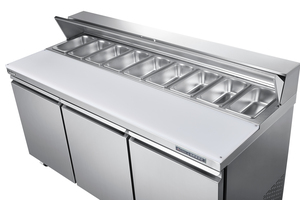 <span class=keywords><strong>Sandwich</strong></span> salad <span class=keywords><strong>Prep</strong></span> bảng tủ lạnh/bánh pizza <span class=keywords><strong>Prep</strong></span> bảng khách sạn nhà Bếp tủ đông - Product Image 5