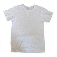 T-shirts décontractés unisexes en coton 100% tricoté, 180 GSM, respirants et à séchage rapide