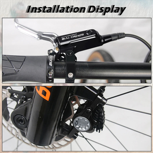 IIIPRO Fahrrad Hydraulische Scheibenbremsen Set 850/1550mm Vorne und Hinten 4-Kolben Scheibenbremsen Öldruck Mountainbike XC DH AM Bremse - Product Image 6
