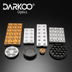 DK 개암 렌즈 비구면 조명 정도 25mm 커버 69mm 사각 Ip65 렌즈 45mm 55mm 90mm 하이 칩 Led 라이트 트랙 DK 개암 렌즈 - Product Image 6