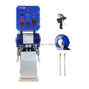 Grako Bán Lẻ Ex8 E30 Không Thấm Nước Polyurea Máy Tinh Khiết Điện Với Core Bơm Động Cơ PLC Cho Mặt Đất - Product Image 1