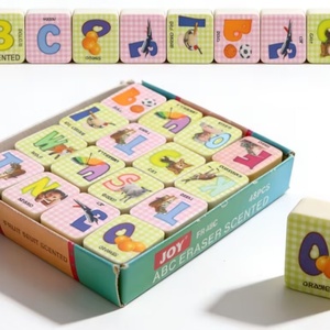 Útiles Escolares al por Mayor, Borrador Rectangular Bonito con Letras para Niños, Juego de Borradores Grandes de TPR de Colores, Artículos de Papelería para Oficina - Product Image 4