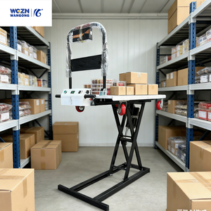 Carrello Elevatore Elettrico Idraulico Compatto WGZN, Capacità 500-1000 kg, Manuale, Portatile, Pieghevole a Quattro Ruote, Spinto a Mano, OEM - Product Image 3