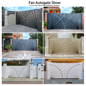 <span class=keywords><strong>Portail</strong></span> de villa rétractable automatique moderne, cour, entrée de cour, allée, aluminium, écologique, <span class=keywords><strong>portail</strong></span> électrique à ventilateur - Product Image 2