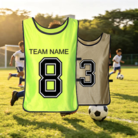 Maillots d'entraînement de football personnalisables avec logo – Gilets de sport pratiques pour clubs de football, écoles et équipes – Idéaux pour l'entraînement quotidien et les matchs