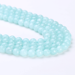 Cuentas de Piedras Preciosas de Ágata y Cornalina Naturales de Alta Calidad, Corte Brillante de 8 mm para la Fabricación de Joyas y Decoraciones - Product Image 6