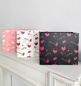 Otoño en color último amor corazón abrazando cubo bolsas de embalaje floral ramo flor <span class=keywords><strong>caja</strong></span> rosa <span class=keywords><strong>para</strong></span> el Día de San Valentín - Product Image 5