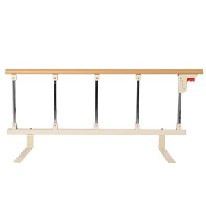 ราวกั้นเตียงแบบพับได้ ความสูง 40 ซม. ทำจากไม้ ใช้ได้ทั่วไปในบ้าน สำหรับเด็ก ดีไซน์ไม่ต้องเจาะ - Product Image 1