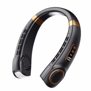 Hanging <b>Neck</b> Fan Portable Summer air <b>Cooler</b> USB Cooling Fan with 5 Speeds and Digital Displays - Super Technology and Bladeless - Product Image 2