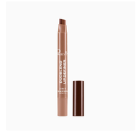 Rouge à lèvres hydratant brillant à double teinte avec crayon contour des lèvres pigmenté 2-en-1, marque privée en gros