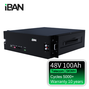 Batería de Litio para Telecomunicaciones de la Mejor Calidad, Personalizada, 4000 Ciclos, 48v 100ah, Batería de Iones de Litio Lifepo4 - Product Image 5