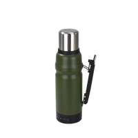 Bouilloire électrique portable en acier inoxydable à double paroi E-Termos, thermos électrique pour les voyages avec 3 réglages de température