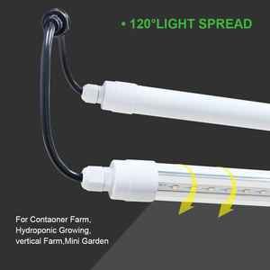 Barre de culture LED T8 24W à spectre complet avec driver Samsung, étanche en aluminium pour la propagation des plantes - Product Image 4