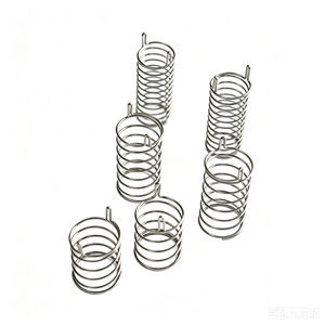 Bouton à ressort double à pression, diamètre extérieur 8 mm, fil de 0,6 mm, acier nickelé, pièce non standard - Product Image 3