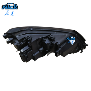 Conjunto de Faros Delanteros para <span class=keywords><strong>Volkswagen</strong></span> <span class=keywords><strong>Sharan</strong></span> 2012-2019, Faros Halógenos Originales Izquierdos para VW <span class=keywords><strong>Sharan</strong></span>, Luz de Coche Xenón, LED DRL - Product Image 4