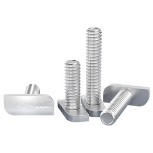 304 ברגי t נירוסטה m8 m10 t t ברגים ראש מרובע לפרופיל אלומיניום וערוץ רכבת סולארית - Product Image 2