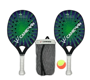 Beach Tennis Schläger Kunststoff rahmen Feminino Masculina Kit <span class=keywords><strong>Rude</strong></span> Oberflächen behandlung Anfänger Kids Light 290g 2024 Neu - Product Image 3