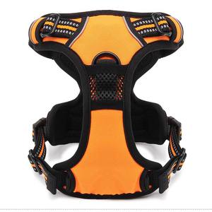 Truelove all'ingrosso accessori per cani regolabili di alta qualità in <span class=keywords><strong>Nylon</strong></span> riflettente Multi colore Sport morbido gilet pettine per cani - Product Image 1