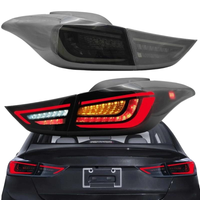 Feux arrière RGB CYH pour 370z 2008-2019, ensemble de feux arrière LED modifiés avec projecteur pour Hyundai Elantra