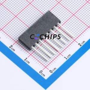 SSQ-108-03-F-S Pin Socket Through hole Component (THT),P=2.54mm Connector 2.54mm Square Hole Through Hole Single Row - Product Image 2