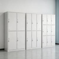 Casier en acier commercial multi-portes grande capacité, robuste et verrouillable, pour salle de sport, vestiaire, bureau
