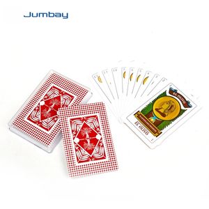 新热卖最佳品牌廉价西班牙纸塔罗牌扑克牌聚氯乙烯盒江苏制造待售 - Product Image 5