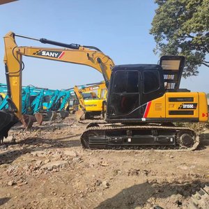 SANY SY155C Excavadora Usada de 15 Toneladas, Equipo de Excavación Mediano, Motor Hidráulico, Excavadora de Orugas para Movimiento de Tierras 155C - Product Image 3