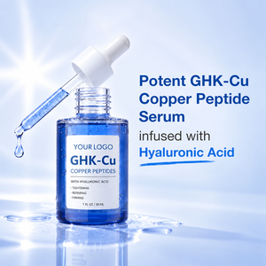 เซรั่ม GHK-Cu คอปเปอร์เปปไทด์ ผสมไฮยาลูรอนิค แอซิด บำรุงผิวหน้า กระชับผิว สำหรับใช้ที่บ้าน - Product Image 2