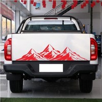 Autocollant de voiture personnalisé imperméable, montagnes, navigation, camping-cars, fourgonnettes, camping-car, voyage, voiture, camion