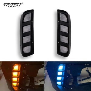Feux de jour LED TYPY pour voiture, clignotants jaunes, phares bleus de nuit, feux de jour DRL, antibrouillard pour Honda Civic Type R 2016-2020 - Product Image 4
