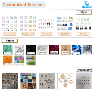 ชุดว่ายน้ำบิกินี่แฟชั่นลายพิมพ์ชายหาดฤดูร้อน 3 ชิ้น กระโปรงยาวเซ็กซี่สำหรับผู้หญิง ขายดี รับผลิตตามแบบ OEM - Product Image 4