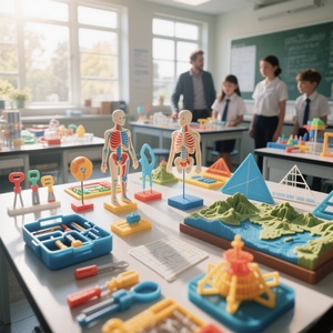 Material Didáctico y Modelos Impresos en <span class=keywords><strong>3D</strong></span> de Alta Precisión Personalizados |   Kits de Educación STEM |   PLA/PETG Duradero |   Material Escolar para Laboratorio - Product Image 4