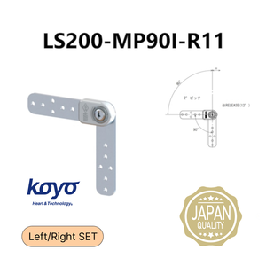 ชุดกลไกปรับมุมพนักวางแขนโซฟาแบบไมโครพิทช์ รุ่น LS200-MP90I-R11 (ชุดซ้าย/ขวา) พร้อมอุปกรณ์เสริมและฮาร์ดแวร์ - Product Image 1