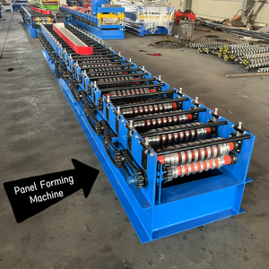 Nhà Máy Trực Tiếp Cung Cấp Kim Loại Khắc Hội Đồng Quản Trị PU Tường Bảng Điều Khiển Bên Ngoài Bức Tường Tấm Làm Máy Bánh Sandwich Bảng Điều Khiển Dây Chuyền Sản Xuất - Product Image 5