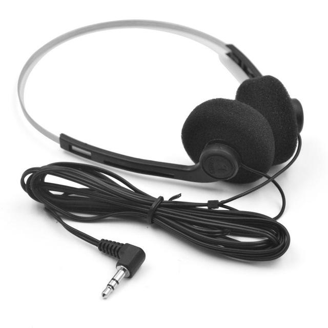 Oem Headphones for Sports Travel Mobile Phone Top Selling Disposable Airline 3.5mm-jack Over-Ear Wired Headset