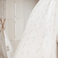 Cortinas Transparentes con Estampado de Rayas Minimalistas de Alta Calidad de Fábrica, Transpirables, Florales, para Oficina