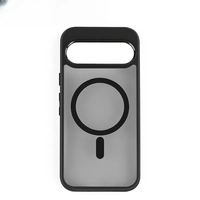 Étui de téléphone personnalisé avec logo, en polycarbonate noir magnétique, pour Google Pixel 9 8 Pro 7A Fold, fabriqué à Shenzhen