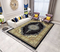 Tapis de salon d'entrée nordique moderne de luxe, motif géométrique imprimé, tapis de sol en polyester, fabriqué à la machine, antidérapant, personnalisé