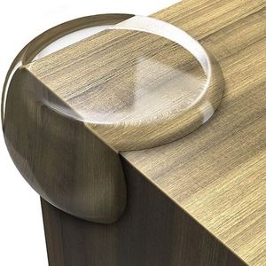 Protector de Esquinas para Bebés, de Silicona Transparente, en Forma de L, Protectores de Seguridad para Bordes de Mesa, para Proteger Muebles de Niños - Product Image 5