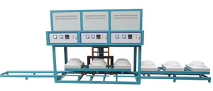 Four à résistance industriel BROTHER FURNACE 500 kg/h 2000 ° Traitement thermique en acier inoxydable avec deux plateformes et contrôle PLC - Product Image 3
