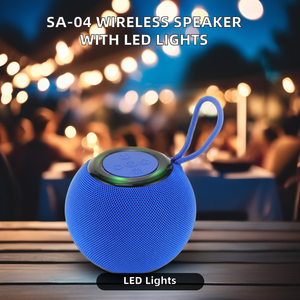 <span class=keywords><strong>SA</strong></span>-04 vente chaude <span class=keywords><strong>de</strong></span> haute qualité sans fil Haut-parleur avec logo personnalisé LED lumières colorées - Product Image 2