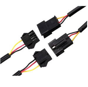 定制加工1对2注塑成型PVC防水电缆2.54SM端子SM公母线束用于LED灯条 - Product Image 1